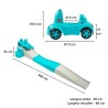 COCHE Roller coaster piste porteur enfant montagnes russes Bleu