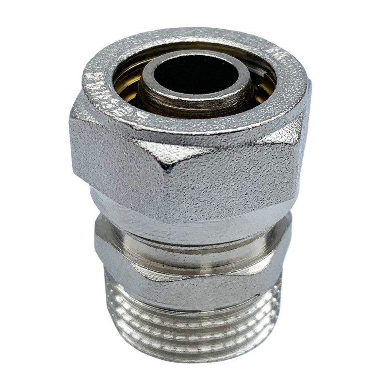 Raccord PER mâle 1/2" x Ø16 à compression Raccord PER mâle 1/2" x Ø16 à compression